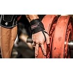 Harbinger Pro 20-Inch WristWraps with Thumb Loop for Weightlifting (pair) , Black - Image 3
