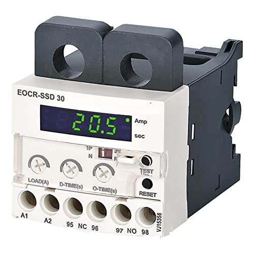 Relais de surcharge thermique EOCR-SSD pour stopper les pannes de moteur 220VAC