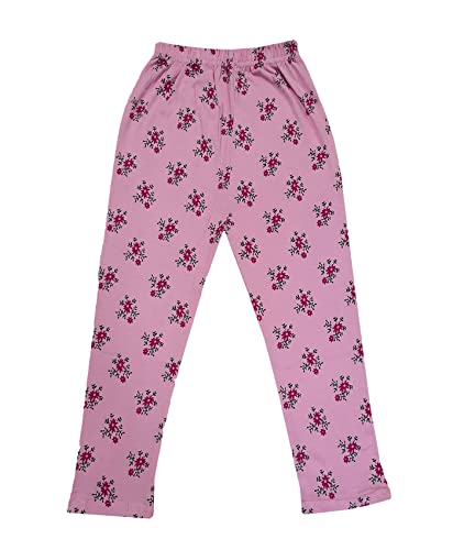 Image of KAYU Kids 100% Cotton Printed Capri for Girls - Regular Fit [Pack of 3]