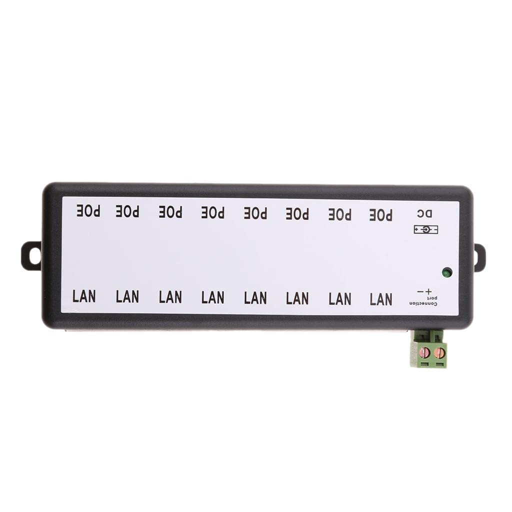8 PoE Ports Injector Power Over Ethernet Switch for Data Transmission|PowerLAN Adapters|Network Adapters|Networking Devices|Computers & Accessories-image-49
