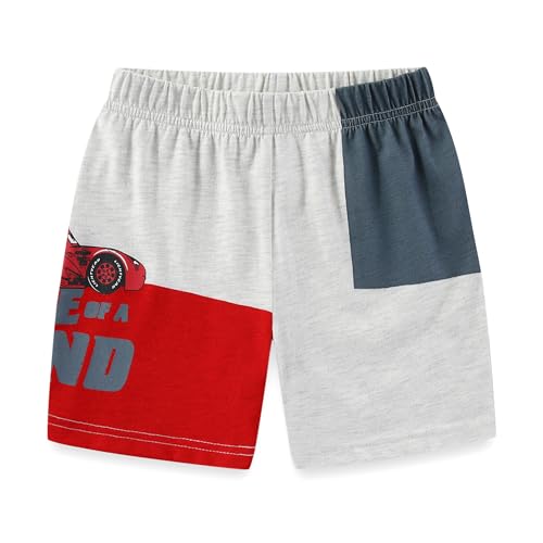 Image of Disney Cars Lightning McQueen Boys 2 Piece Short Sleeve T-Shirt and Shorts Set for Toddler and Big Kids