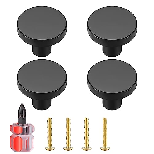 Black Brass Drawer Knobs