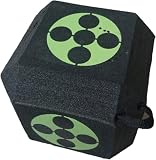 Pratique à utiliser : le cube cible de tir à l'arc à 6 faces peut être utilisé à partir de différentes positions sans déplacer la cible