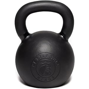 Kettlebell Kings | Pulverbeschichtete Kettlebell-Gewichte für Damen und Herren | Pulverbeschichtung für Langlebigkeit