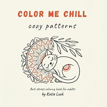 Paperback Cozy patterns: Anti-stress coloring book for adults (Color me chill) Book