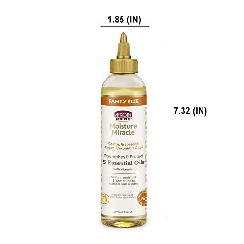 African Pride 165 Moisture Miracle 5 Essential Hair Oils thumb #4