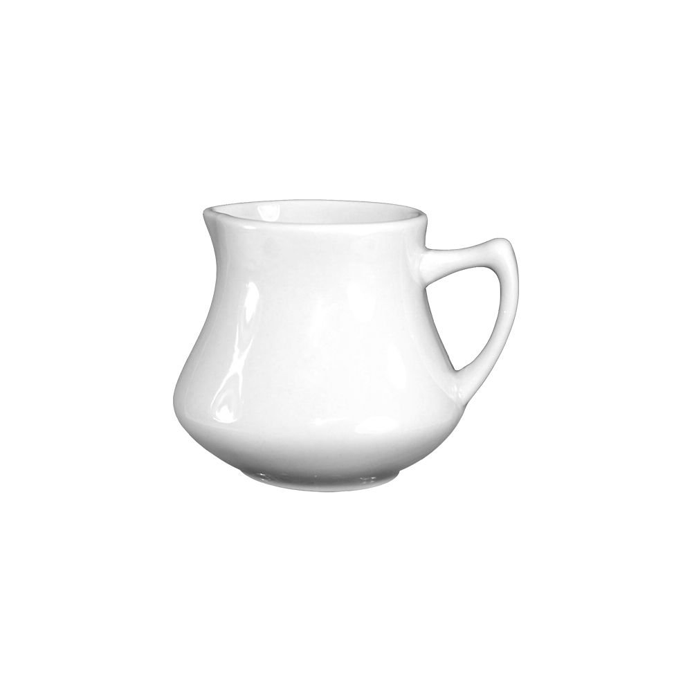 International Tableware PC-4-EW Euro. White 4.5 Oz Creamer - 24 / CS