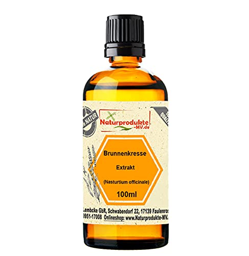 Brunnenkresseextrakt (100 ml) Brunnenkresse Extrakt Pflanzenextrakt