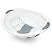 Trap Door Collander Perfect Kitchen Gadget For Straining Draining and Serving Food Colander and Pasta