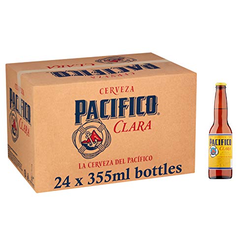 Pacifico Clara Mexican Lager Beer 4.5% ABV 24 x 355ml