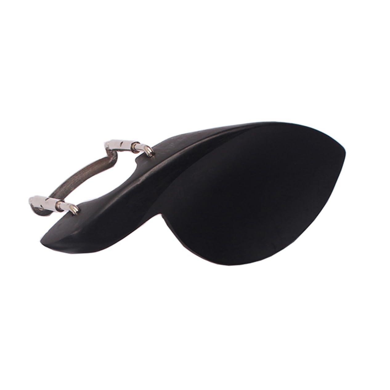Yardwe Violin Chinrest Ebony with Screw Durable Violin Accessory for Enhanced Comfort and Stability for Violinists Seeking Quality Performance