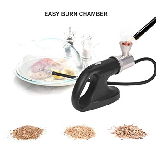 Gaoyunqin Multi-Purpose Hand Held Smoking Gun & Portable Smoke Infuser Cocktail Smoker With Wood Chips, Smoke Meat, Drink & Food Indoor Infuser Foodie Accessories Gift #TOP1