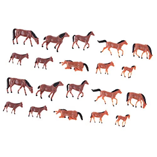 Almencla 20x Modello di Paesaggio Cavallo Modello