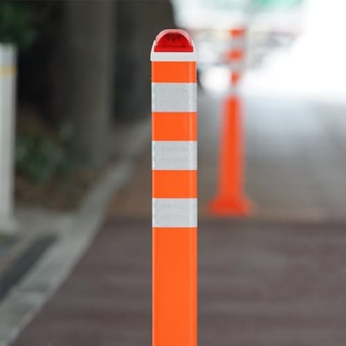 NUOBESTY Direk kapakları için güneş enerjili uyarı lambası, otomatik gece aydınlatması, hava koşullarına dayanıklı solar direk lambası, dış çit ve trafik emniyeti için - Görsel 6