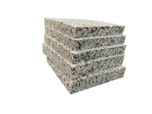 Extra Firm Foam Heavy Duty Cut To Size Recon foam 6lb CUT TO SIZE For Cushioning Bench Stool window seat pads sofa Replacement Pet Bed dinning floor mat wheel chair (4inch, 20 x 28) - Image 4