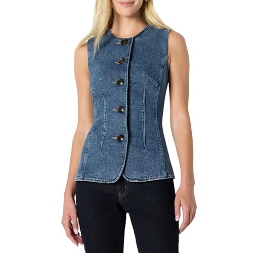 Amazon Essentials Damen (Demis Favorit) Regular-Fit-Jeansweste...