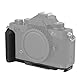 SMALLRIG Z fc Handgriff L-förmiger Griffhalter für Nikon Z fc Kamera, Seitengriff im Retro-Stil mit 1/4-20 Gewindeloch, Kaltschuh, Schnellwechselplatte für Arca, Leicht und Bequem (Schwarz) - 4263