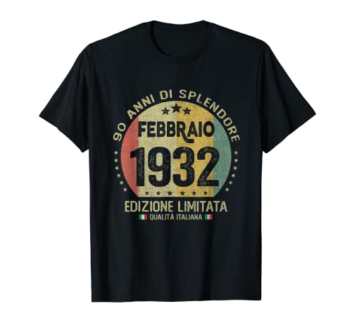 Vintage febrero 1932 - Novela abuelo regalo 90 años cumpleaños Camiseta
