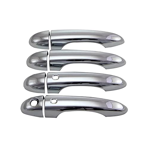 Garniture poignée porte Jeep Cherokee KL 2014-2018 chromée en ABS
