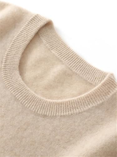 Hdhdeueh Men Wool O-Neck Long-Sleeve Pullover Sweater Basic Knitwear3