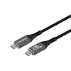 Paugge USB 3.2 Cable - 20Gbps, USB C Image, Audio, Data and Charging Cable - 4K 120Hz60Hz, 2K 144Hz, 1080p 240Hz, HDR 3 Meters
