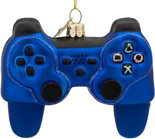 SIKORA Controller blau besondere Weihnachtskugel Glas...