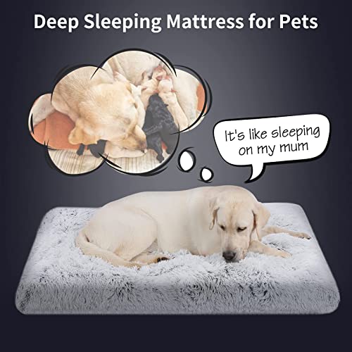 Dog-Bed-41-x-27-Plush-Non-Slip-Dog-Beds-for-Large-Dogs-Washable-Dog-Beds-Easy-Removal-and-Installation-with-Waterproof-Lining-Dog-Crate-Bed-for-Small-Medium-Large-Extra-Large-Pets