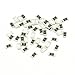 Aexit 50pcs 4A Fuses 32V/63V Fast Acting Fusing PCB Surface Mounted SMD Cartridge Fuses 1206 Fuse