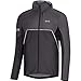 Produktbild GORE WEAR R7 Herren Lauf-Kapuzenjacke Partial GORE-TEX INFINIUM, L, Schwarz/Grau