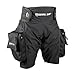 Mares Unisex Tek Trilaminate Shorts - Durable Lightweight Flexible Quick-Drying Over Wetsuit Shorts for Technical Diving - XX-Large