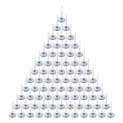 VABNEER 500 Piezas 2.6cm Mecha de Vela de Algodón para Fabricación de Velas DIY Cover