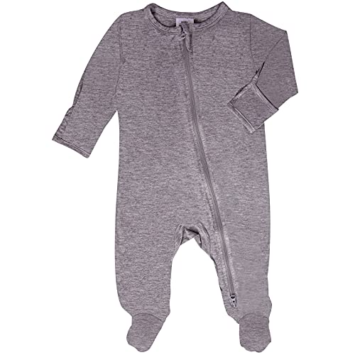 Image of Rayon Zipper Baby Footie Pajama,Long Sleeve One Piece Romper For Boys Girls