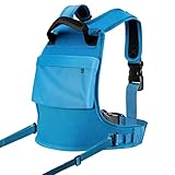 Arnés De Esquí - Entrenador De Arnés De Snowboard De 40x30 Cm | Mochila Con Correa Para Esquí | Control De Velocidad De La Correa Del Asiento Ajustable | Para Niños, Niiños, Niñas, Niños Pequeños,