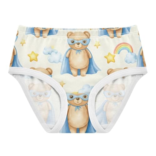 Toddler Underwear Custom 2t Cotton Little Girl Panties Durable Undies Kids Briefs Cute Teddy Bears Funny - Main Image