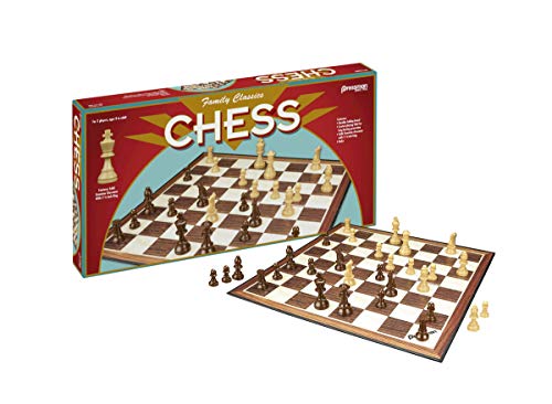 Pressman 3224 Family Classics Chess By Pressman - With Folding Board And Full Size Chess Pieces thumb #2
