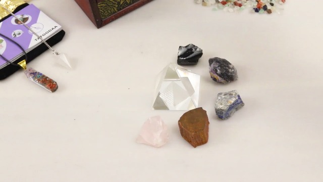 Set Pietre Chakra 7 Pezzi - Cristalli Per Guarigione, Meditazione, Bilanciamento Energia - Foto 3