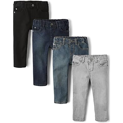 The Children's Place Toddler Boys Skinny Jeans 4-Pack Cover