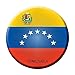 Venezuela Novelty Metal Circular Sign C-471