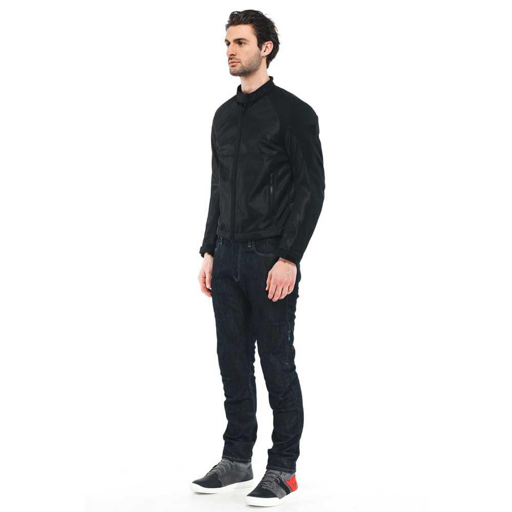 DAINESE Sevilla Air Tex Jacket Giacca Moto Uomo Estiva, Giubbotto Traspirante e Leggero con Mesh Traforata per Massima Libertà di Movimento Uomo (Pacco da 1)