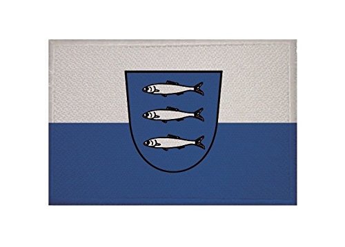 U24 Aufnäher Heringsdorf (Usedom) Fahne Flagge Aufbügler Patch 9 x 6 cm