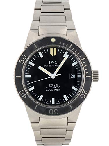 [アイダブリューシー] 腕時計 IWC IW353601 GSTアクアタイマー オートマティック TI ブラック文字盤 [中古品] [並行輸入品]
