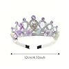 2 Pièces Diadème Princesse Couronne de Écailles de Poisson Perle Coquille Diadèmes Thème de Sirène Couronne Fille Tiara pour Soirées à Thème Jeux de Rôle Accessoires Photo #1