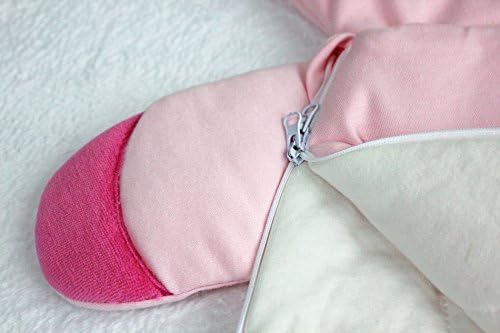 Baby Slummer Bag, Cotton 0-6 Month Baby Slummer Bag, Baby Anti-Kicking Bag (Pink)