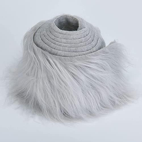 Furryvalley Kunstfell Bordüre 1,8m - Fuchs Pelz Besatz Für DIY Handarbeit