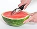 Watermelon Slicer, Server, & Corer By IMN – Durable Stainless Steel Cutter - Flawless Knife For Fruit, Cantaloupe, & Honeydew Melons