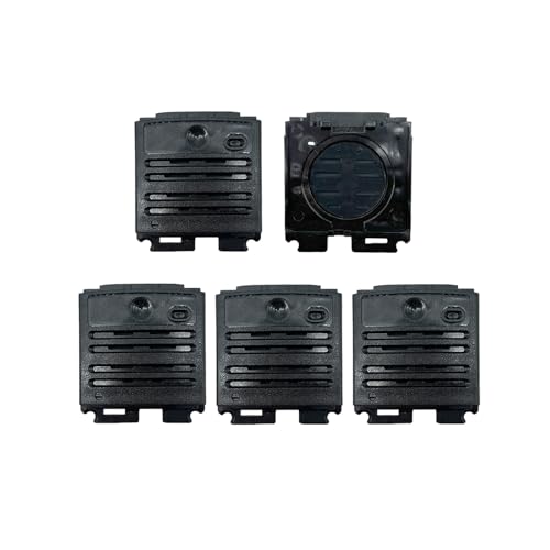 Fascinatacc 5 Pack Black Speaker Grill Cover Back Housing Case Speaker Grille Kit for APX6000 APX6000li APX8000 Portable Radio