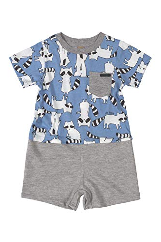 Macaquinho em Meia Malha e Moletom, Up Baby, Meninos, Abstrato 1080, 2