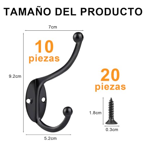 Mejores precios y opiniones de Ganchos para percheros comprados en linea. 15 Imagen adicional