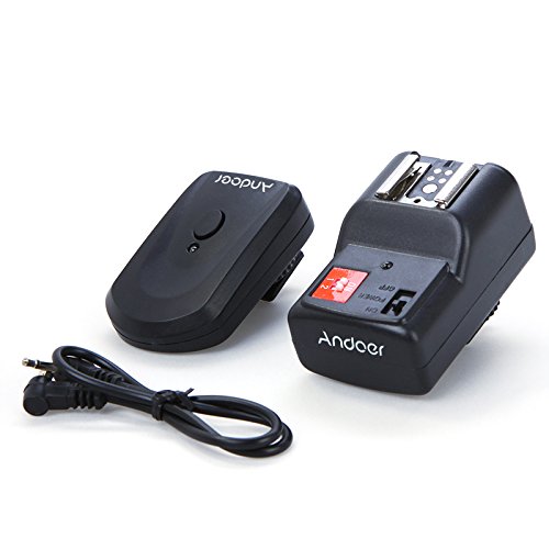 Andoer Trigger Flash Universale 4 Canali Senza Fili A Distanza Speedlite Flash Trigger Universale 1 Trasmettitore E 1 Ricevitori