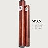 Meinl Percussion Wood Claves Latin - 1 Pair of Cylindrical Claves - Musical Instrument - Hardwood, Brown (CL5HW) #4
